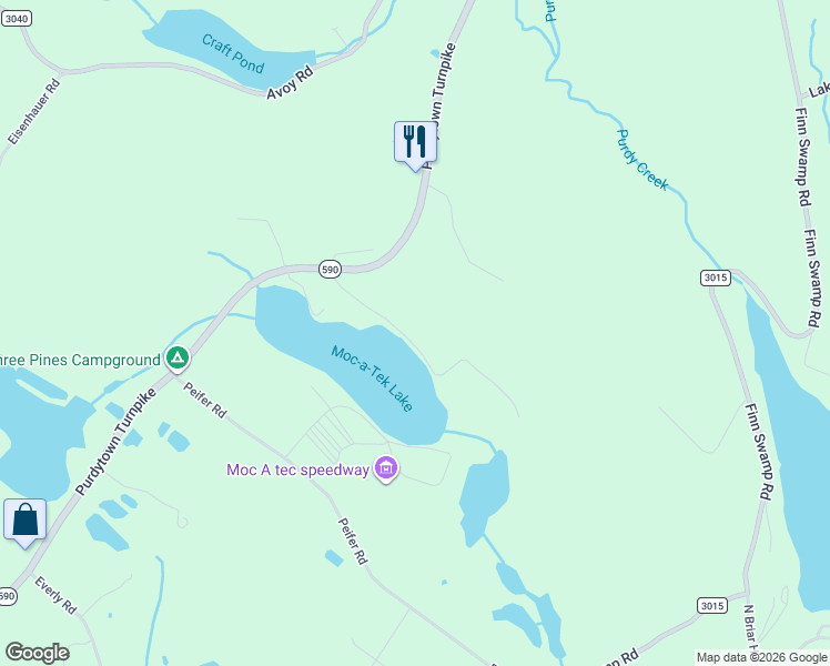 map of restaurants, bars, coffee shops, grocery stores, and more near 41 Forever Green Road in Lakeville