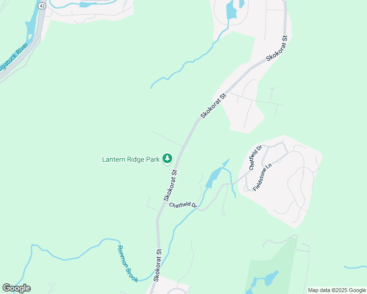 map of restaurants, bars, coffee shops, grocery stores, and more near 1 Lantern Ridge Road in Beacon Falls