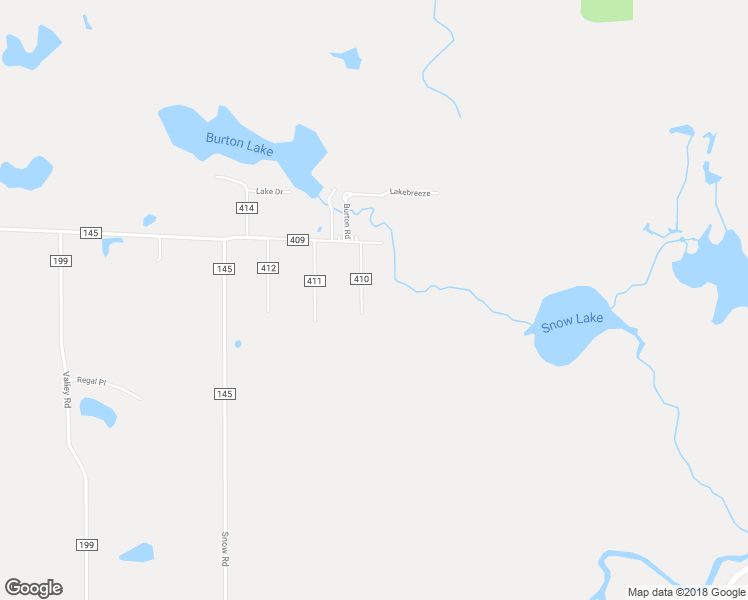 map of restaurants, bars, coffee shops, grocery stores, and more near 16233 Georgette Drive in Burton