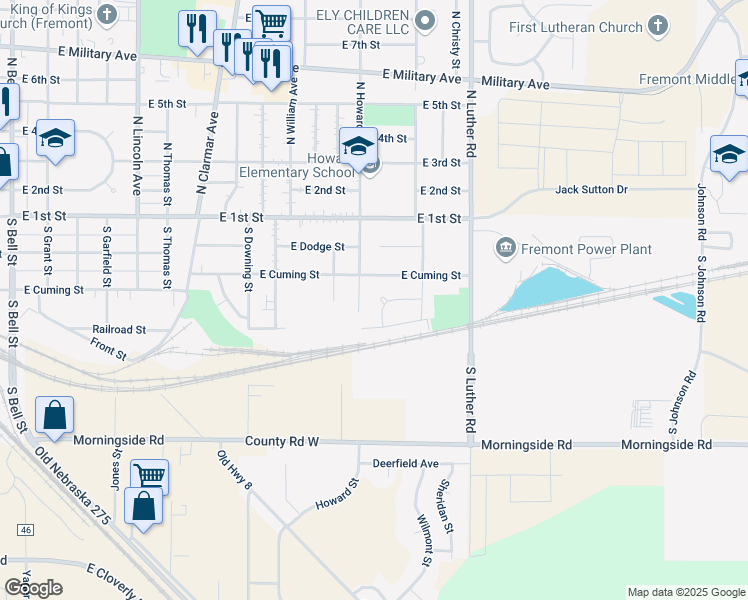 map of restaurants, bars, coffee shops, grocery stores, and more near 2210 Jean Drive in Fremont