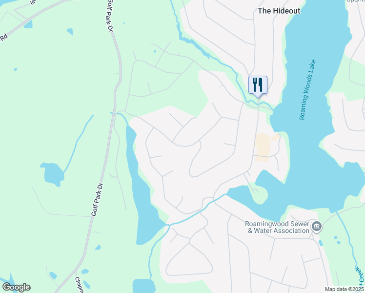 map of restaurants, bars, coffee shops, grocery stores, and more near 830 Wildwood Terrace in Lake Ariel