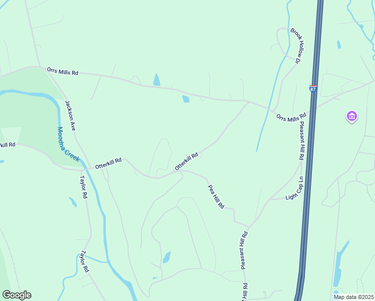 map of restaurants, bars, coffee shops, grocery stores, and more near 72 Otterkill Road in New Windsor