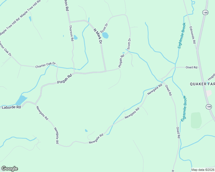 map of restaurants, bars, coffee shops, grocery stores, and more near 6 Sarah Drive in Oxford