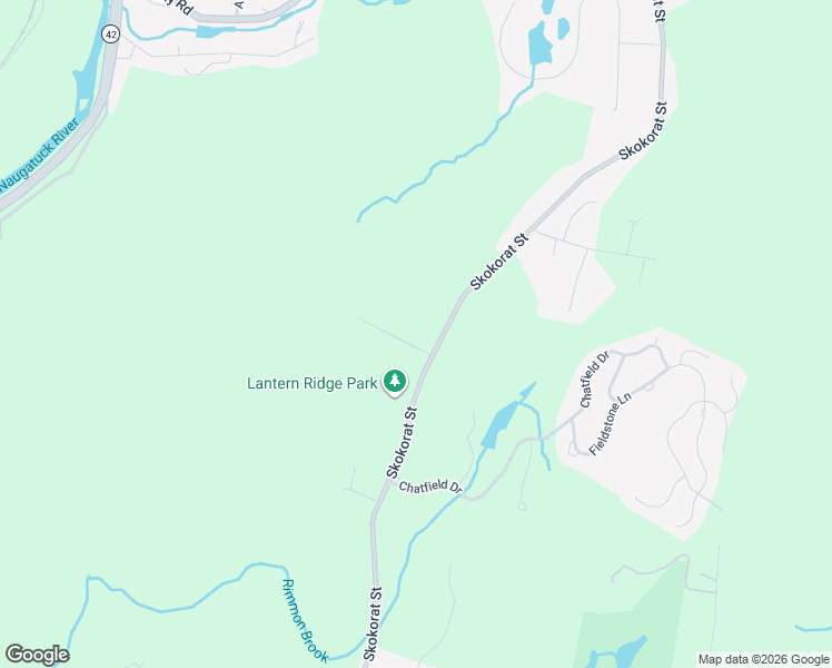 map of restaurants, bars, coffee shops, grocery stores, and more near 2 Lantern Ridge Road in Beacon Falls