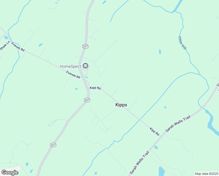 map of restaurants, bars, coffee shops, grocery stores, and more near 32 Kipp Road in Goshen