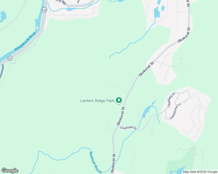 map of restaurants, bars, coffee shops, grocery stores, and more near 9 Lantern Ridge Road in Beacon Falls