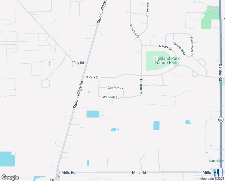 map of restaurants, bars, coffee shops, grocery stores, and more near 36428 Wendell Street in Avon