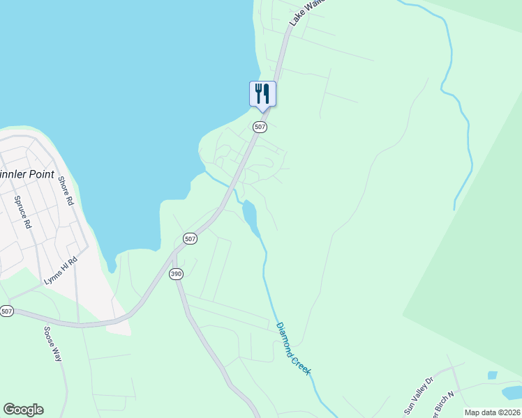 map of restaurants, bars, coffee shops, grocery stores, and more near in Tafton