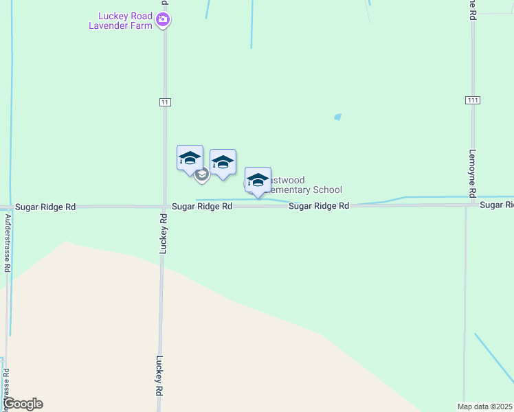 map of restaurants, bars, coffee shops, grocery stores, and more near 4700 Sugar Ridge Road in Pemberville
