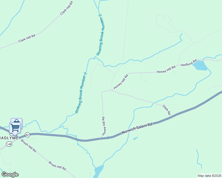 map of restaurants, bars, coffee shops, grocery stores, and more near 41 Honey Hill Road in Lyme