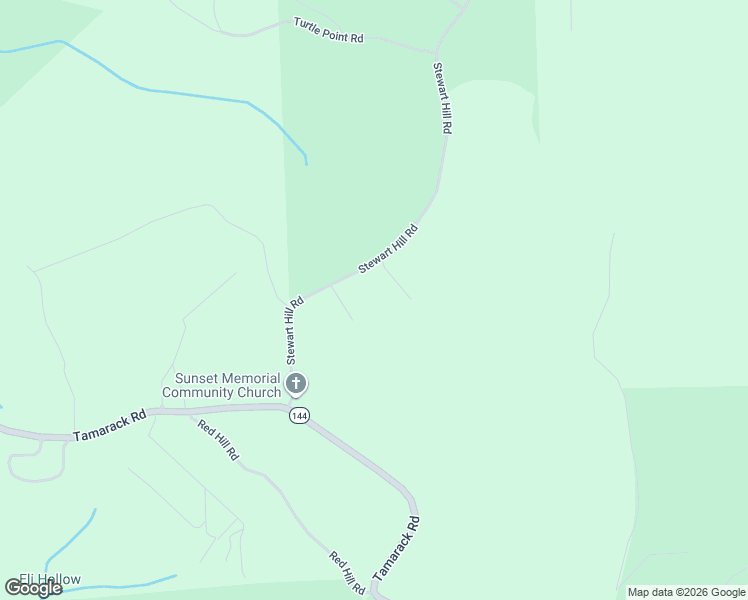 map of restaurants, bars, coffee shops, grocery stores, and more near 210 Stewart Hill Road in Cross Fork