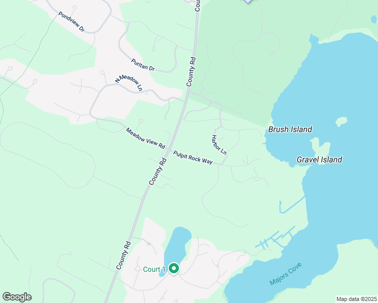 map of restaurants, bars, coffee shops, grocery stores, and more near 14 Pulpit Rock Way in Oak Bluffs