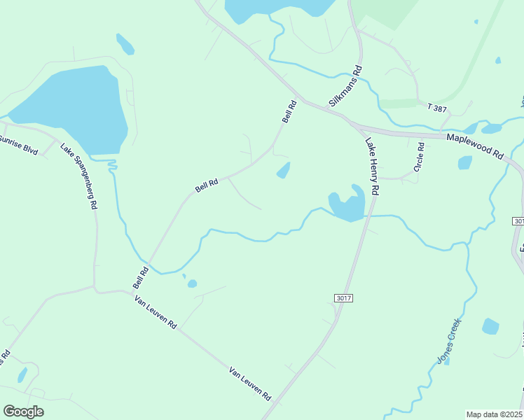 map of restaurants, bars, coffee shops, grocery stores, and more near 1082 Bell Road in Lake Ariel