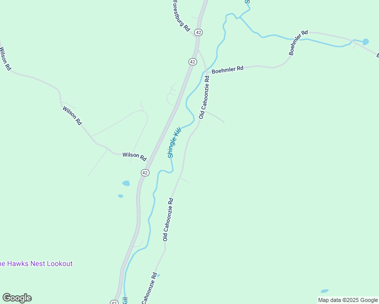 map of restaurants, bars, coffee shops, grocery stores, and more near 220 Old Cahoonzie Road in Sparrow Bush