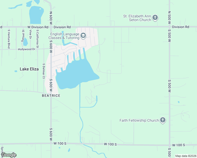 map of restaurants, bars, coffee shops, grocery stores, and more near 598 West 48 South in Hebron