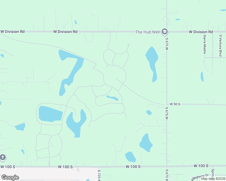 map of restaurants, bars, coffee shops, grocery stores, and more near Druim Tr in Crown Point