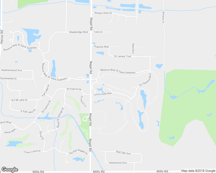 map of restaurants, bars, coffee shops, grocery stores, and more near 4236 Saint Anne's Court in Avon