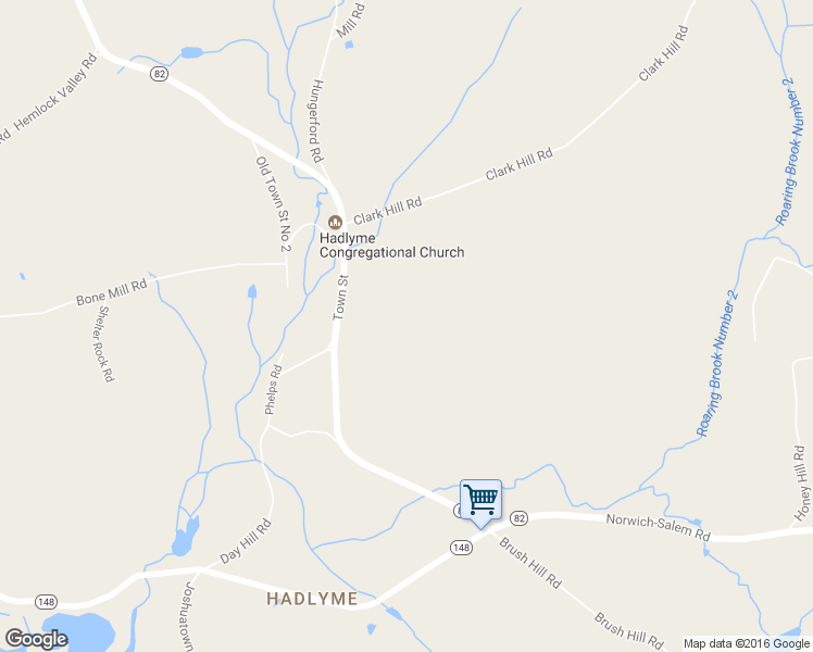map of restaurants, bars, coffee shops, grocery stores, and more near 18 Town Street in East Haddam