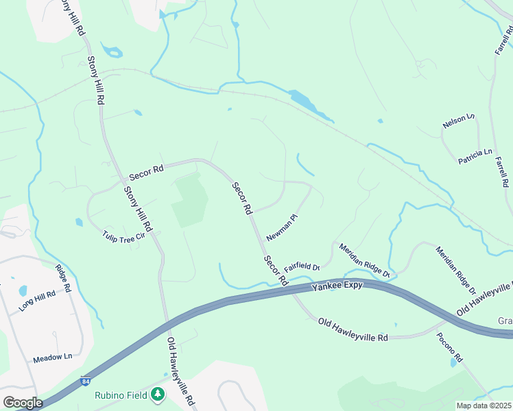 map of restaurants, bars, coffee shops, grocery stores, and more near 27 Secor Rd in Brookfield