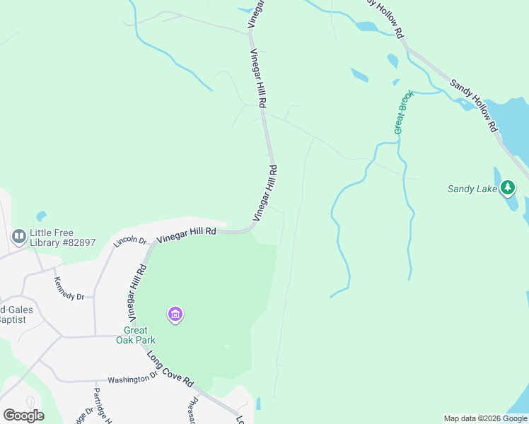 map of restaurants, bars, coffee shops, grocery stores, and more near 82 Vinegar Hill Road in Ledyard