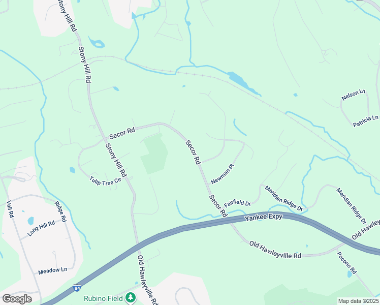 map of restaurants, bars, coffee shops, grocery stores, and more near 27 Secor Road in Brookfield