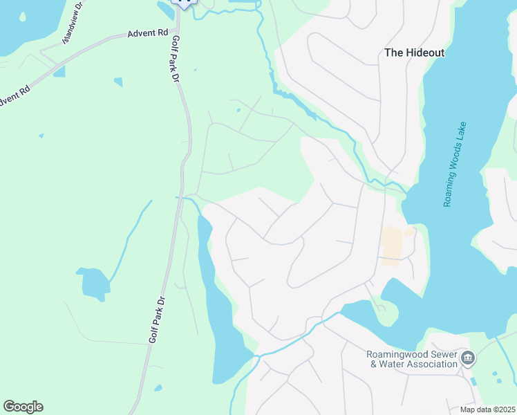 map of restaurants, bars, coffee shops, grocery stores, and more near 830 Wildwood Terrace in Lake Ariel