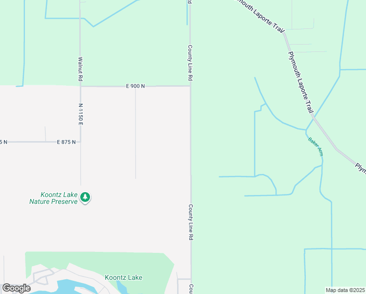 map of restaurants, bars, coffee shops, grocery stores, and more near 8705 Pine Ridge in Walkerton