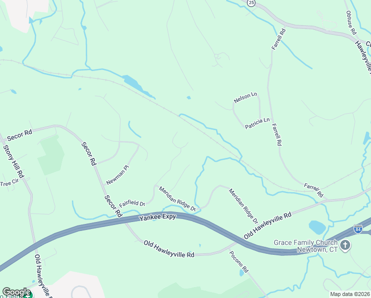 map of restaurants, bars, coffee shops, grocery stores, and more near 1 Carriage House Lane in Brookfield