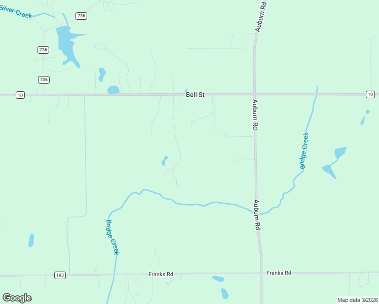 map of restaurants, bars, coffee shops, grocery stores, and more near 10795 Bell Street in Geauga County