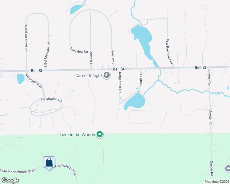 map of restaurants, bars, coffee shops, grocery stores, and more near 15 Ridgecrest Drive in Chagrin Falls