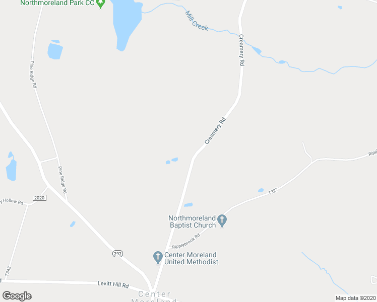 map of restaurants, bars, coffee shops, grocery stores, and more near 145 Creamery Road in Tunkhannock