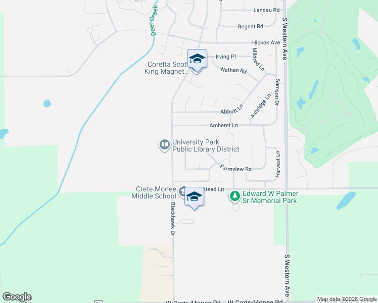 map of restaurants, bars, coffee shops, grocery stores, and more near 621 Farmview Road in University Park