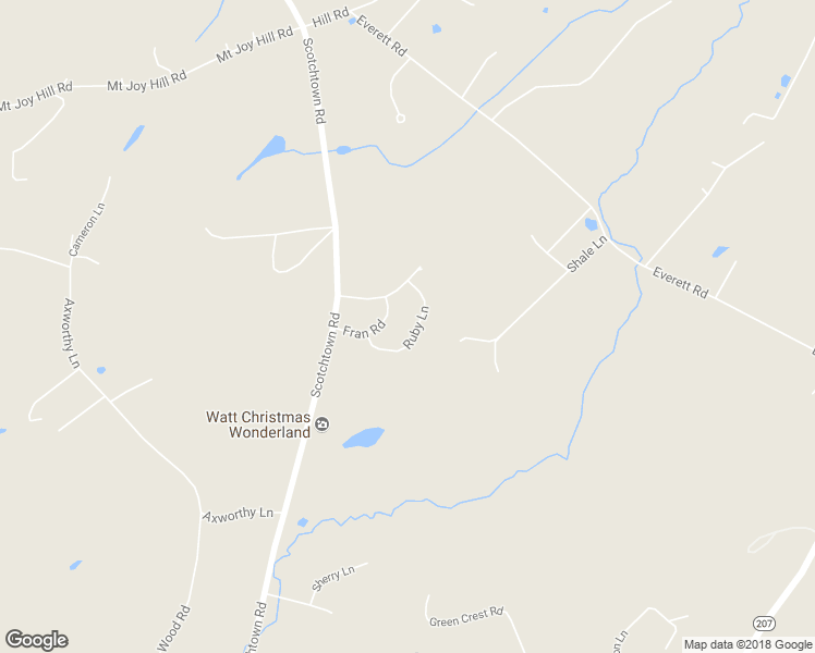 map of restaurants, bars, coffee shops, grocery stores, and more near 21 Ruby Lane in Goshen