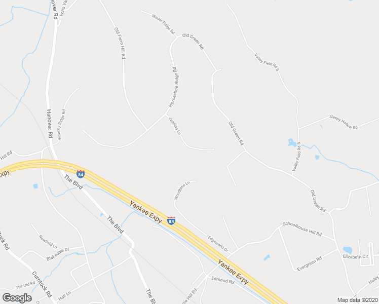 map of restaurants, bars, coffee shops, grocery stores, and more near 8 Yearling Lane in Newtown