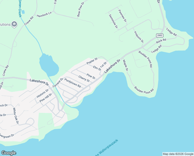 map of restaurants, bars, coffee shops, grocery stores, and more near 37 Pine Street in Lakeville