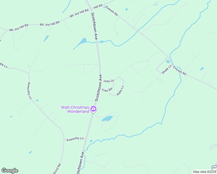 map of restaurants, bars, coffee shops, grocery stores, and more near 9 Fran Road in Goshen