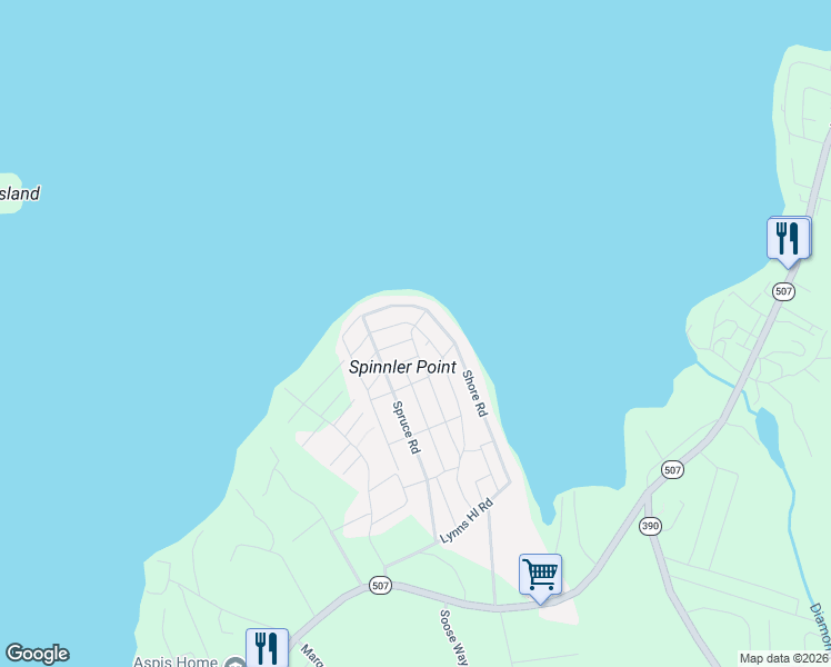 map of restaurants, bars, coffee shops, grocery stores, and more near in Pike County