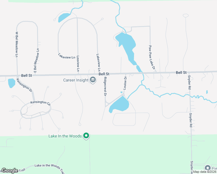 map of restaurants, bars, coffee shops, grocery stores, and more near 15 Ridgecrest Drive in Chagrin Falls