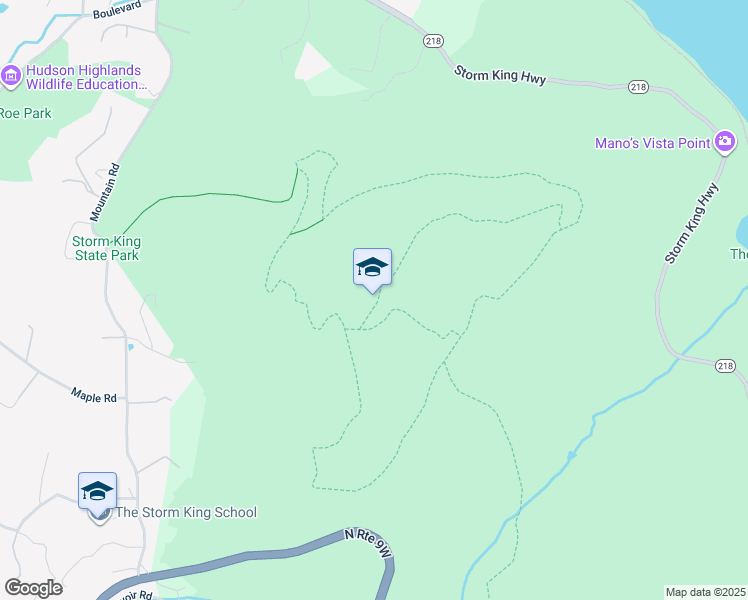 map of restaurants, bars, coffee shops, grocery stores, and more near in Cornwall-on-Hudson