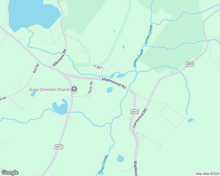 map of restaurants, bars, coffee shops, grocery stores, and more near 1119 Maplewood Road in Lake Ariel