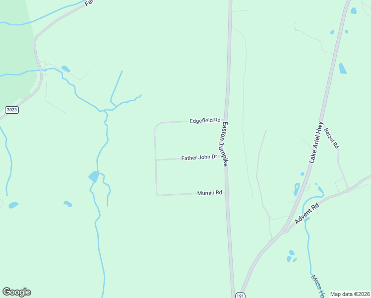 map of restaurants, bars, coffee shops, grocery stores, and more near 130 Father John Drive in Lake Ariel