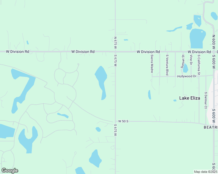 map of restaurants, bars, coffee shops, grocery stores, and more near 2-52 South 675 West in Hebron