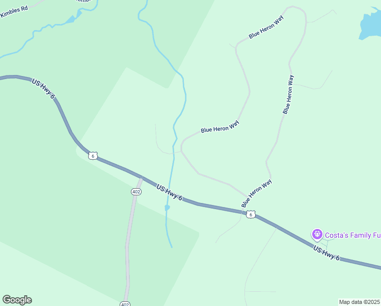 map of restaurants, bars, coffee shops, grocery stores, and more near 404 Blue Heron Way in Hawley
