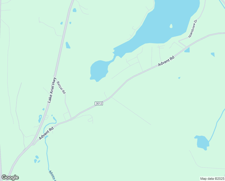 map of restaurants, bars, coffee shops, grocery stores, and more near 1111 Advent Road in Wayne County