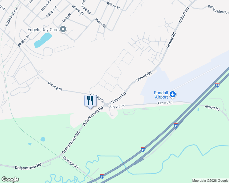 map of restaurants, bars, coffee shops, grocery stores, and more near 2 Atwood Drive in Mechanicstown