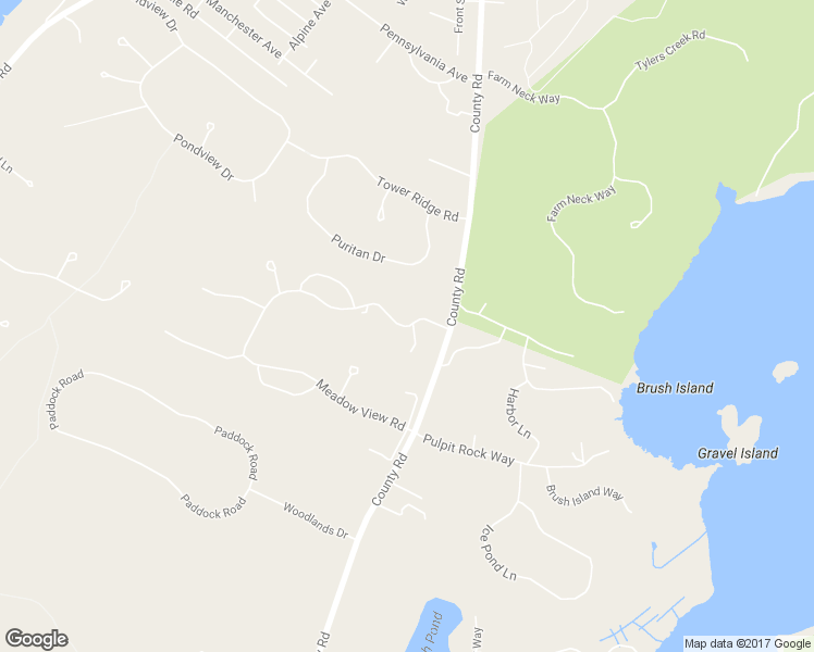 map of restaurants, bars, coffee shops, grocery stores, and more near 17 Meadow View Road in Oak Bluffs