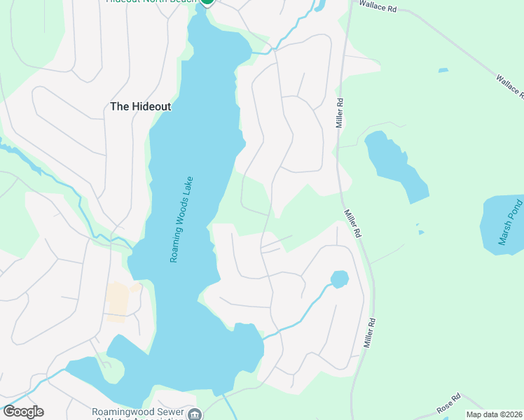 map of restaurants, bars, coffee shops, grocery stores, and more near 1826 Lakeview Drive East in Wayne County