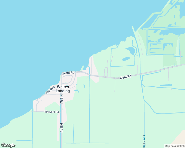 map of restaurants, bars, coffee shops, grocery stores, and more near 7609 Wahl Road in Vickery