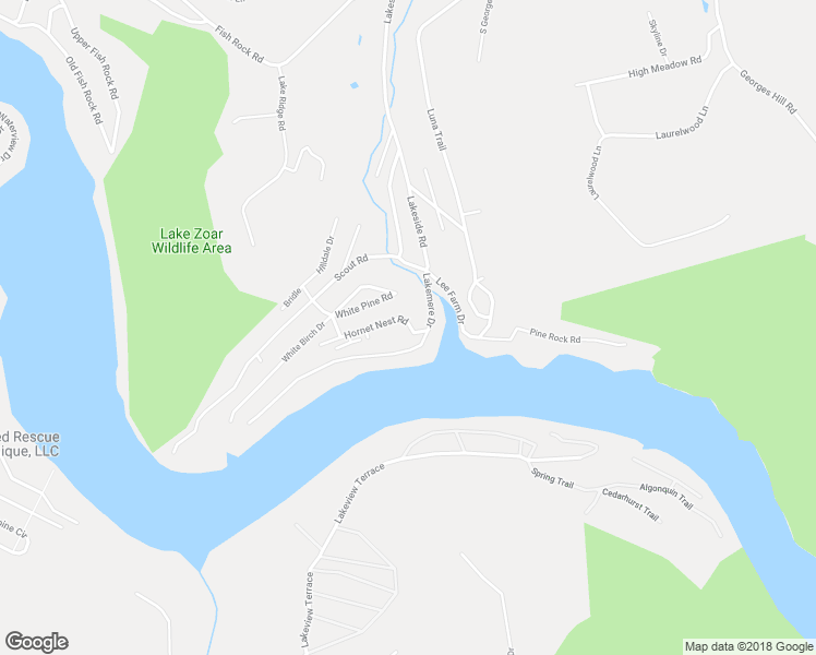 map of restaurants, bars, coffee shops, grocery stores, and more near 4 Hilltop Trail in Southbury