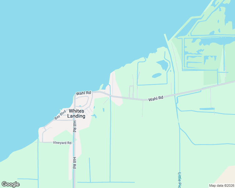 map of restaurants, bars, coffee shops, grocery stores, and more near 7609 Wahl Road in Vickery